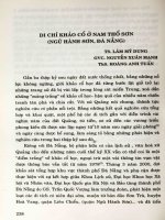 Di chỉ khảo cổ ở Nam Thổ Sơn( Ngũ Hành Sơn, Đà Nẵng.PDF