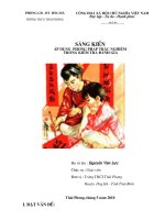 skkn Áp dụng phương pháp trắc nghiệm trong kiểm tra đánh giá