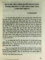 Quan hệ giữa chính quyền trung ương với địa phương và việc phân chia vũng lãnh thổ thời Lý.PDF