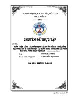 Hoàn thiện công tác thẩm định các dự án đầu tư thuộc lĩnh vực đóng tàu và vận tải thủy tại Ngân hàng Thương mại cổ phần Đầu tư và phát triển Việt Nam Chi nhánh Nam Định