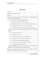 Xây dựng cơ chế quản lý tài chính của Tập đoàn Bưu chính Viễn thông Việt Nam