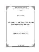 Phê bình văn học Việt Nam 1945-1986 (Nhìn từ phương diện chức năng)