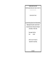 Báo chí với hoạt động truyền thông phòng chống dịch cúm A H5N1 và H1N1 ở người (Khảo sát Báo sức khỏe và Đời sống, Tuổi trẻ Thành phố Hồ Chí Minh và VTV 2005-2010