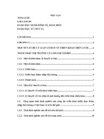 Hoàn thiện triển khai chiến lược thâm nhập thị trường của Công Ty TNHH Trang trí nội thất Bùi Gia