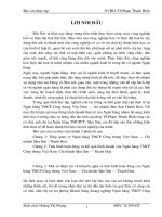 Báo cáo thực tập tại Ngân hàng TMCP Công thương Việt Nam – Chi nhánh Sầm Sơn  Thanh Hoá