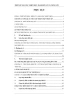 THIẾT KẾ NHÀ MÁY NHIỆT ĐIỆN, TRẠM BIẾN ÁP VÀ CHỐNG SÉT