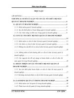 Khóa luận tốt nghiệp: Hoàn thiện cơ cấu tổ chức bộ máy quản lý tại công ty TNHH Phát triển Công nghệ Hệ thống