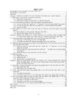 Năng lực cạnh tranh của ngành công nghệp điện tử Việt Nam trong bối cảnh hội nhập kinh tế quốc tế