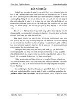 Luận văn tốt nghiệp: Một số giải pháp nhằm hoàn thiện công tác quản lý nhân sự tại Công ty cổ phần sản xuất kinh doanh Phú Thiên Long