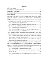 Công tác thẩm định giá tài sản đảm bảo nhà ở tại Ngân hàng Thương mại cổ phần An Bình khu vực phía Bắc