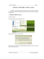 Luận văn Xây dựng mô hình giám sát và điều khiển qui trình phân loại sản phẩm kim loại, phi kim bằng phần mềm S7200 PC ACCESS