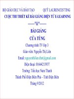 slide thuyết trình Tập đọc 3 Cửa Tùng