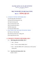 Thực hành tin học đại cương tuần 1