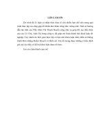 Quản trị tài sản cố định tài Công ty TNHH xây dựng Tiên Du