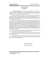 Kế toán chi phí sản xuất và tính giá thành sản xuất tại Xí Nghiệp Điện Nước thị xã Tân Châu