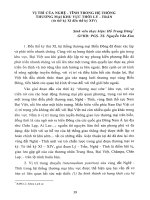 Vị trí của Nghệ - Tĩnh trong hệ thống thương mại khu vực thời Lý - Trần (từ thế kỷ XI đến thế kỷ XIV