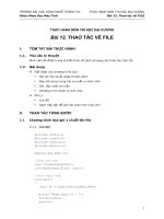 Thực Hành Tin Học Đại Cương 12