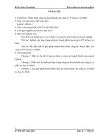 Hoàn thiện công tác hoạch định của công ty CP tin học An Bình