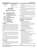 Thiết kế bản vẽ thi công đường trung tâm thị trấn chi lăng