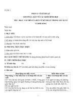 Giáo án Công nghe 8 chuẩn mới 2015