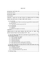 Chính sách tài chính trong thu hút đầu tư trực tiếp nước ngoài ở Việt Nam