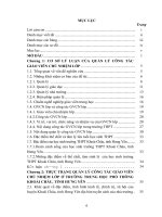 Biện pháp quản lý công tác giáo viên chủ nhiệm lớp ở Trường Trung học phổ thông Khoái Châu tỉnh Hưng Yên