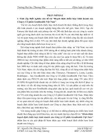 Hoạch định chiến lược kinh doanh của Công ty Cổ phần Goodhealth Việt Nam