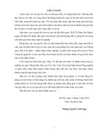 Phân tích và thiết kế hệ thống quản lý tiền gửi tiết kiệm cho phòng giao dịch Cầu Ràm – Ngân hàng nông nghiệp và phát triển nông thôn huyện Ninh Giang