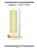 Thiết kế cao ốc văn phòng tân viễn đông 25 tầng