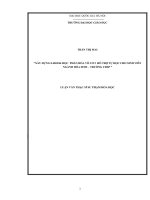 Xây dựng E-book học phần hóa vô cơ 2 hỗ trợ tự học cho sinh viên ngành hóa sinh trường Cao đẳng Sư phạm