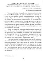 Tri thức địa phương của người Thái về sử dụng và quản lý tài nguyên thiên nhiên (Nghiên cứu trường hợp xã Huy Hạ, huyện Phù Yên, tỉnh Sơn La