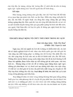 Tìm hiểu hoạt động tổ chức trò chơi trong du lịch