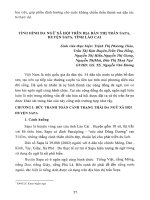 Tình hình đa ngữ xã hội trên địa bàn thị trấn Sapa, huyện Sapa, tình Lào Cai