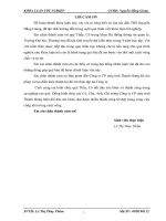 Phân tích, thiết kế hệ thống thông tin quản lý hàng hoá tại Công ty CP máy tính Thành Hưng