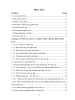 Nâng cao tính tích cực học tập của học sinh thông qua việc giảng dạy một số nội dung hóa đại cương - trung học phổ thông