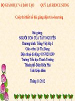 slide thuyết trình Tập đọc lớp 3 - Người con của Tây Nguyên