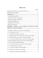 Năng lực cạnh tranh của tổng công ty truyền thông đa phương tiện VTC trong quá trình hội nhập kinh tế quốc tế