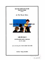 Phát huy tính tích cực của người học trong giảng dạy ngoại ngữ