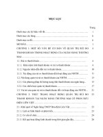 Hoạt động quản trị rủi ro thanh khoản tại Ngân hàng Thương mại cổ phần Bưu điện Liên Việt - thực trạng và giải pháp