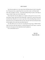 Xây dựng hệ thống thông tin quản lý bán hàng tại công ty TNHH 1 thành viên TM-DV Bách Linh