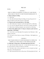 Nâng cao năng lực cạnh tranh của Tổng công ty Viễn thông Quân đội trong bối cảnh hội nhập kinh tế quốc tế