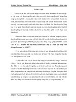 Kế toán bán mặt hàng Camera tại Công ty TNHH giải pháp viễn thông công nghệ số SOHO