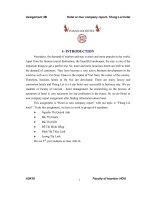 Hotel or tour company report with our topic is Thang Loi hotel - Luận văn, đồ án, đề tài tốt nghiệp