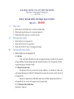 Thực hành tin học đại cương tuần 6