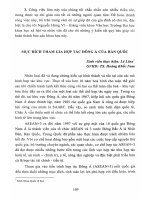 Mục đích tham gia hợp tác Đông Á của Hàn Quốc