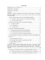 Thực trạng M&A trong lĩnh vực ngân hàng tại Việt Nam hiện nay - trường hợp của 3 Ngân hàng Đệ Nhất - Tín Nghĩa - Sài Gòn