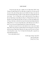 Giải pháp nâng cao hiệu quả huy động vốn tại Ngân hàng TMCP Công Thương chi nhánh Đông Hà Nội