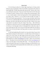 Giải pháp tối ưu hóa máy tìm kiếm Google cho website www.bluesea.vn của Công ty CP Công nghệ và truyền thông Biển Xanh