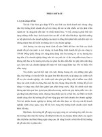 Luận văn thạc sĩ quản trị kinh doanh Một số giải pháp mở rộng thị trường kinh doanh đồ gỗ cho công ty TNHH đồng quốc hưng đến năm 2020