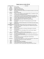 Bài Giảng Đa Dạng Sinh Học